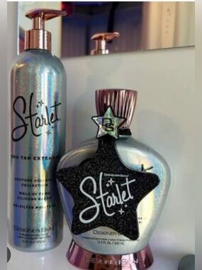 Starlet Holographic Lotion & Bronzer Duo - Iridescent Silver
